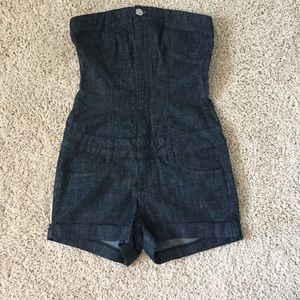 Sneak Peek Denim Romper